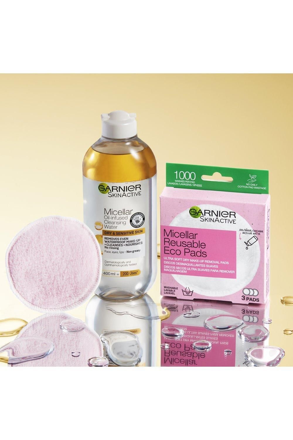 Garnier Micellar Water Oil Infused Facial Cleanser For Waterproof Makeup Multi image 7