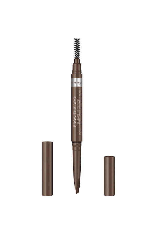 Rimmel London Brow This Way Fill & Sculpt Eyebrow Definer Medium Brown