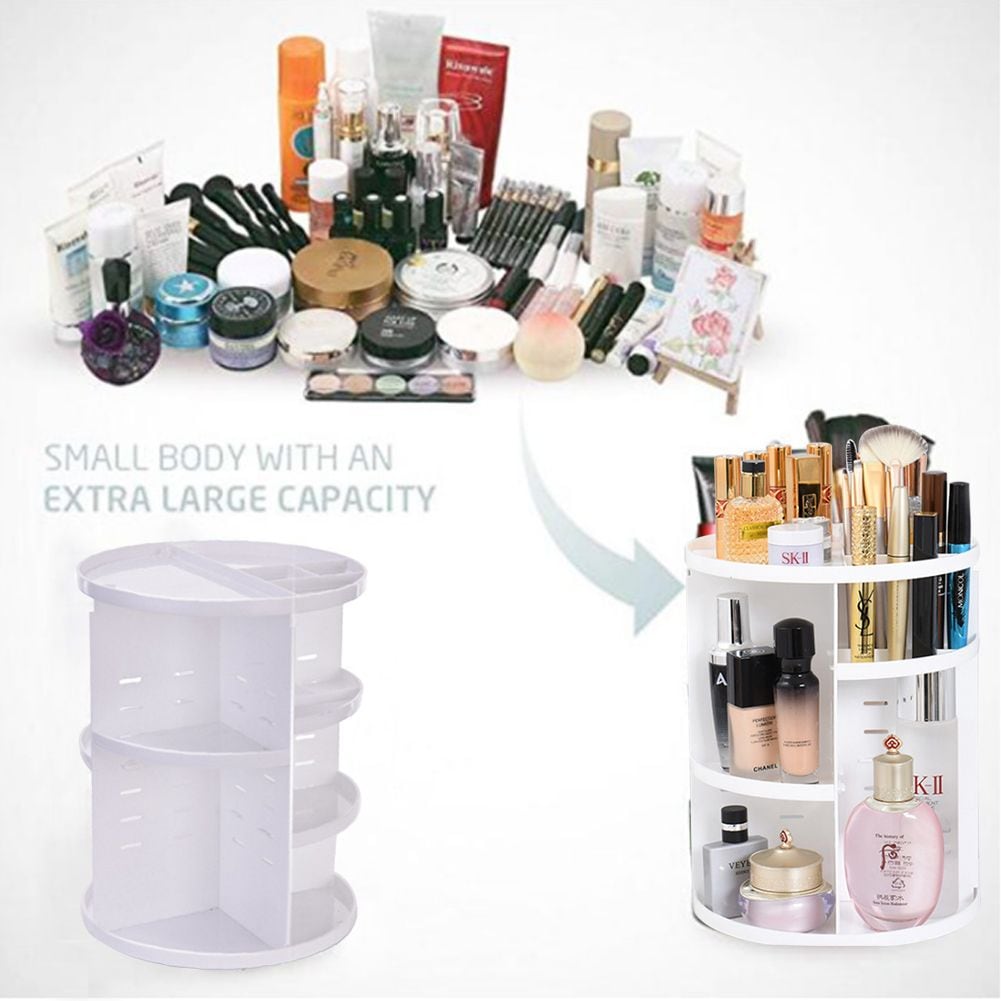 SHEONLY Multifunctional Tabletop Rotating Cosmetic Storage Organizer image 4