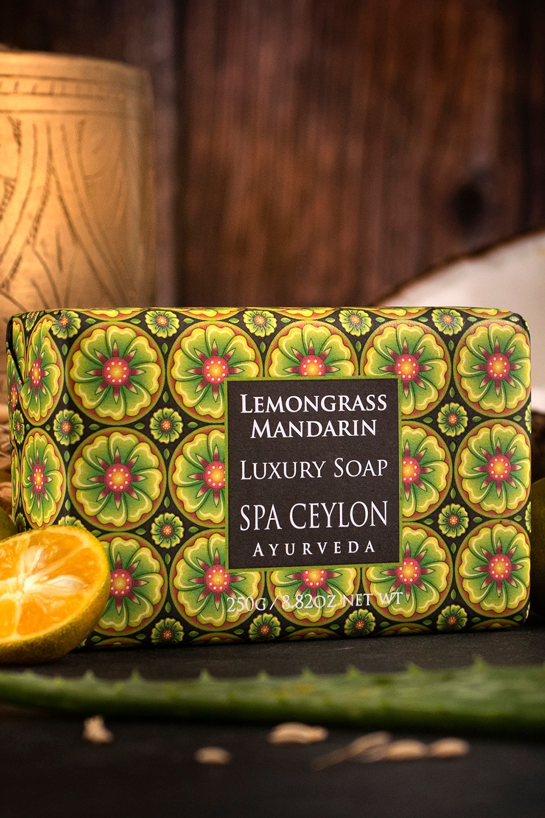 Spa Ceylon Lemongrass Mandarin Luxury Soap-250g image 2