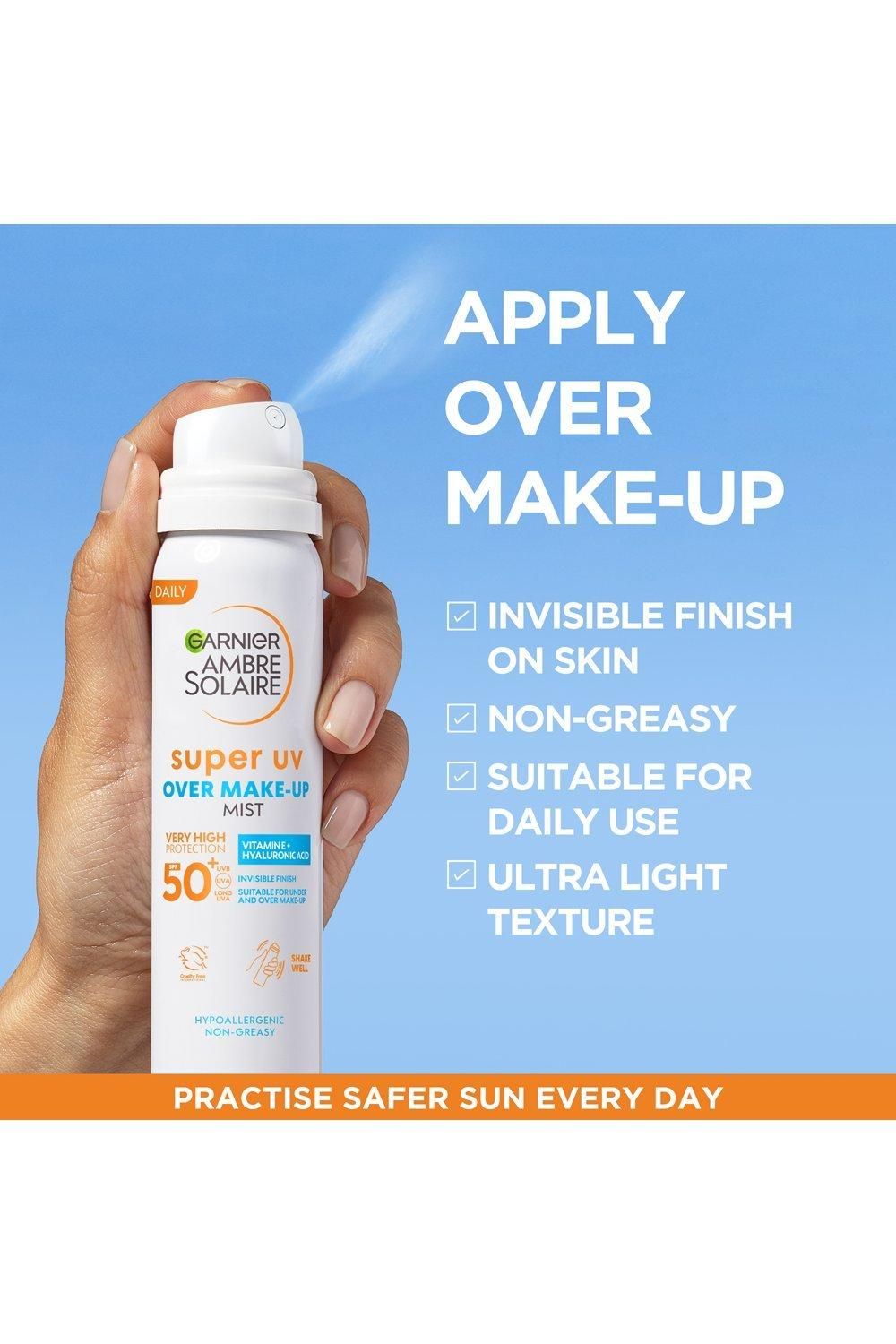 Garnier Ambre Solaire Super UV Protection Mist SPF50 Multi image 2