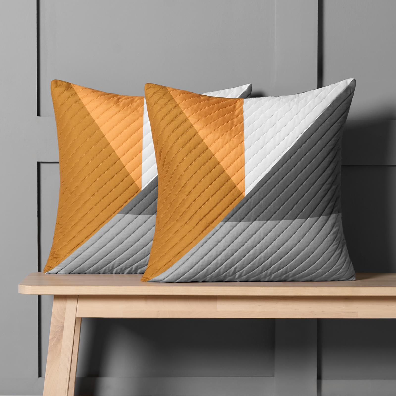 OHS 4 Pack Geometric Pinsonic Cushion Covers - 45 x 45cm image 2
