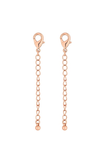 Jon Richard Rose Gold Extension Chain Pack of 2