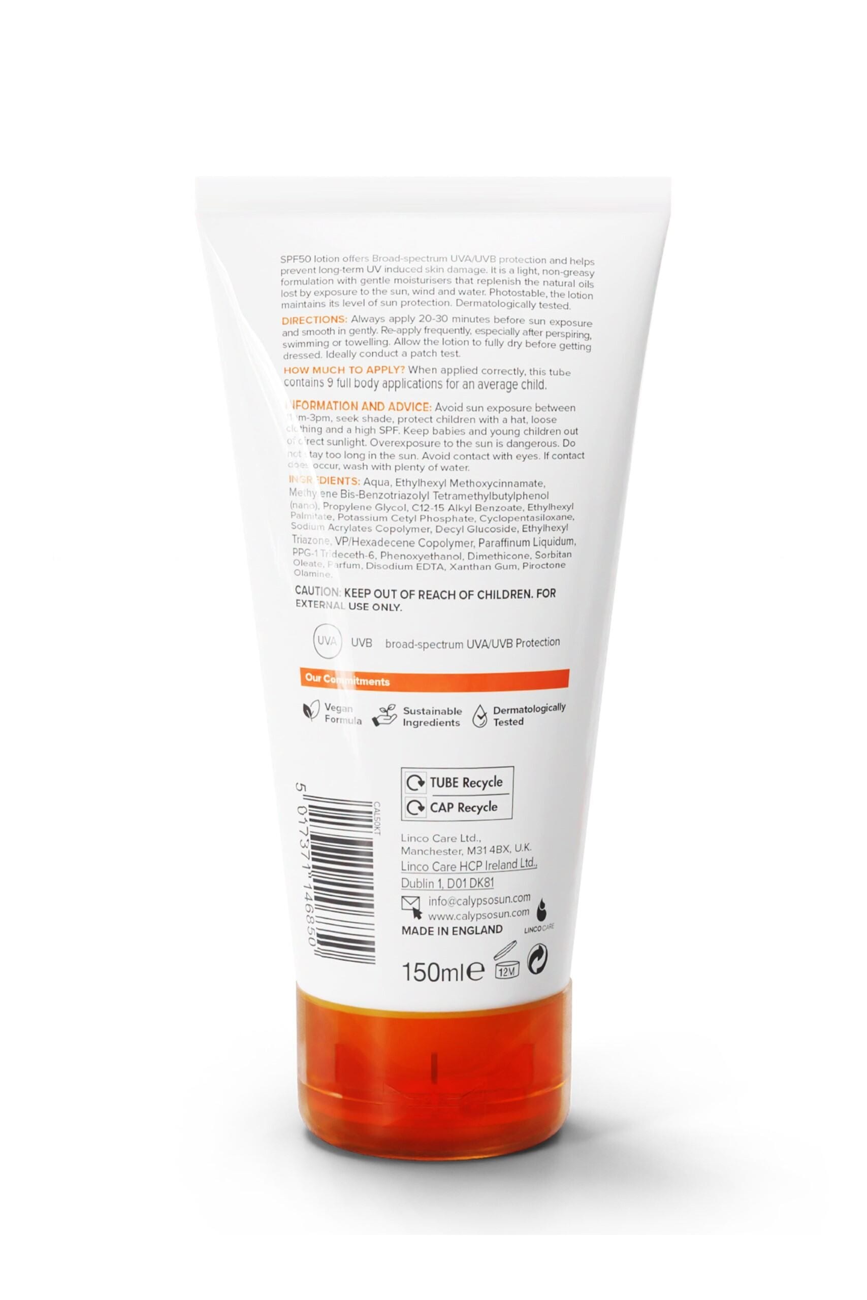 Calypso Kids Sun Lotion SPF50 image 4