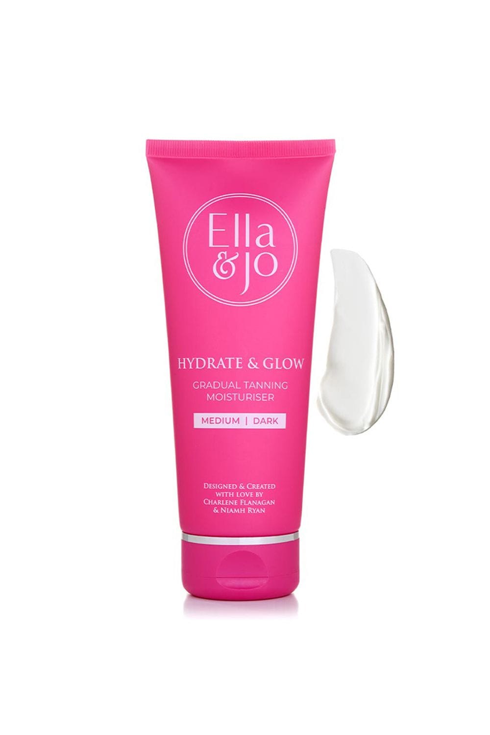 Ella & Jo Cosmetics Hydrate & Glow - Gradual Tan Moisturiser 200ml Medium Dark image 2