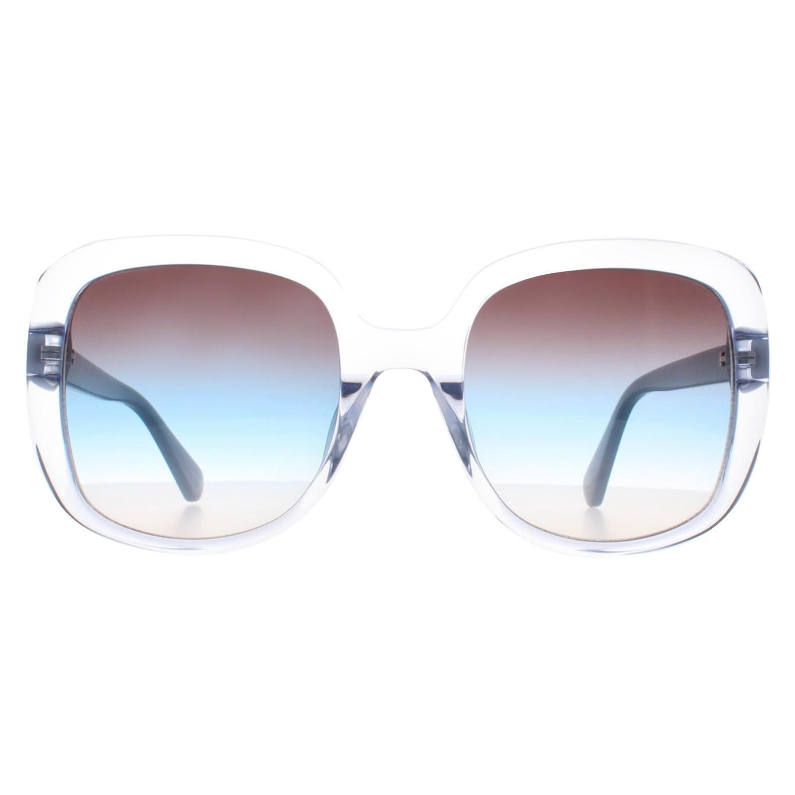 Kate Spade Square Blue Brown Teal Wenona/G/S image 1