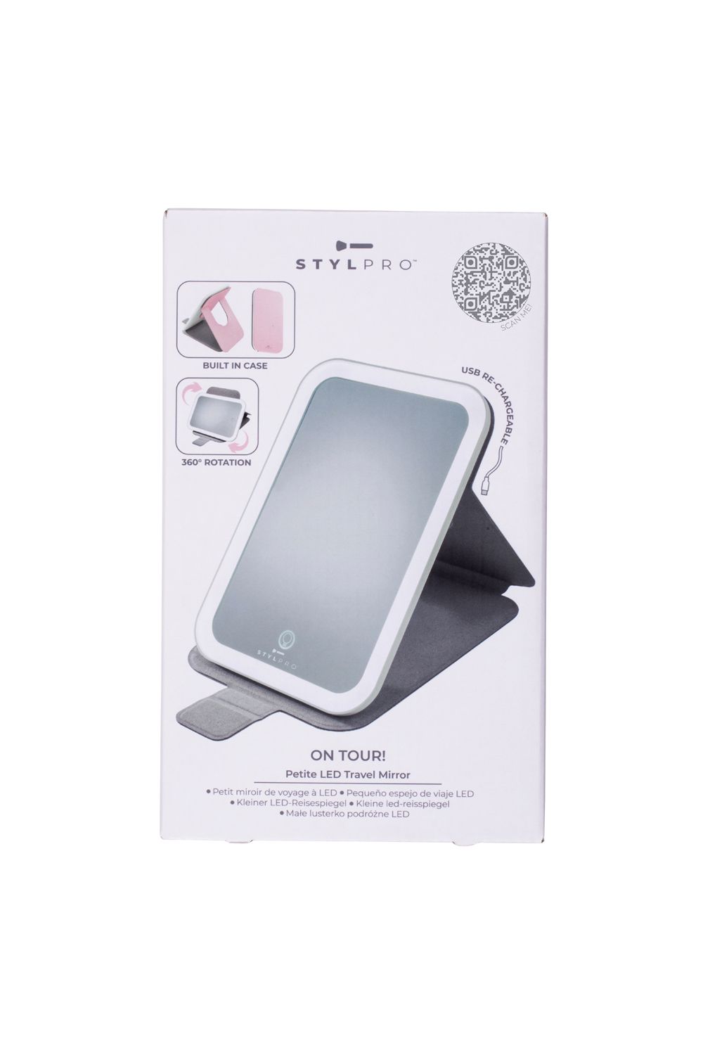 Stylpro On Tour Travel Mirror Multi image 1