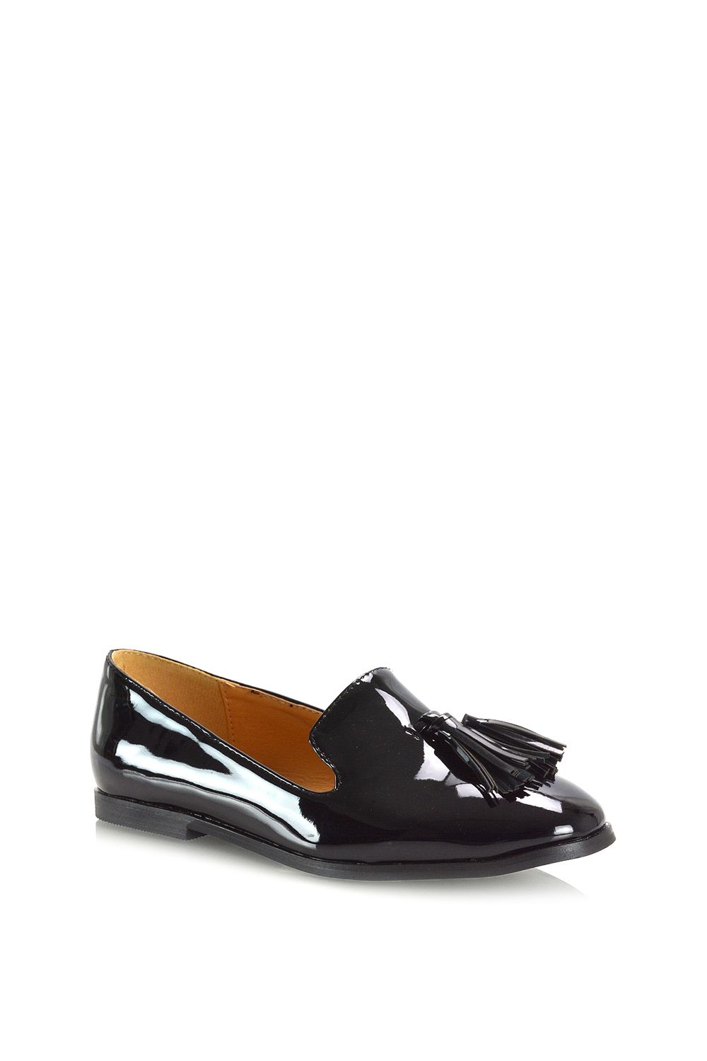 XY London 'Betsy' Flat Pointed Toe Tassel Loafer Shoes image 6