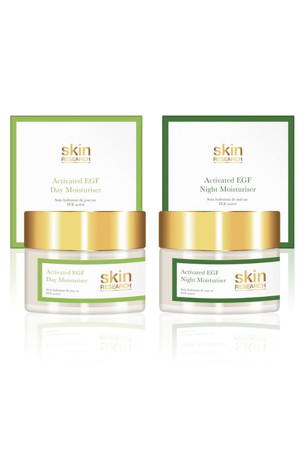 Skin Research Anti-Ageing Activated EGF Day & Night Moisturiser Gift Set