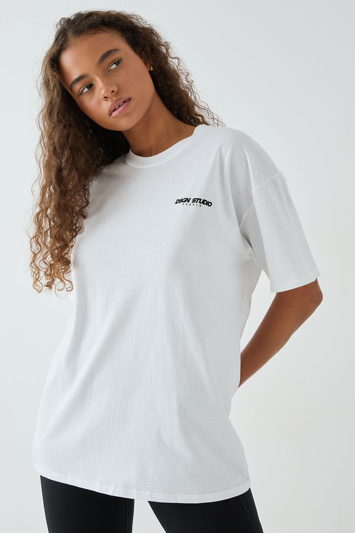 DSGN Studio DSGN Studio Sports Gym T-shirt White