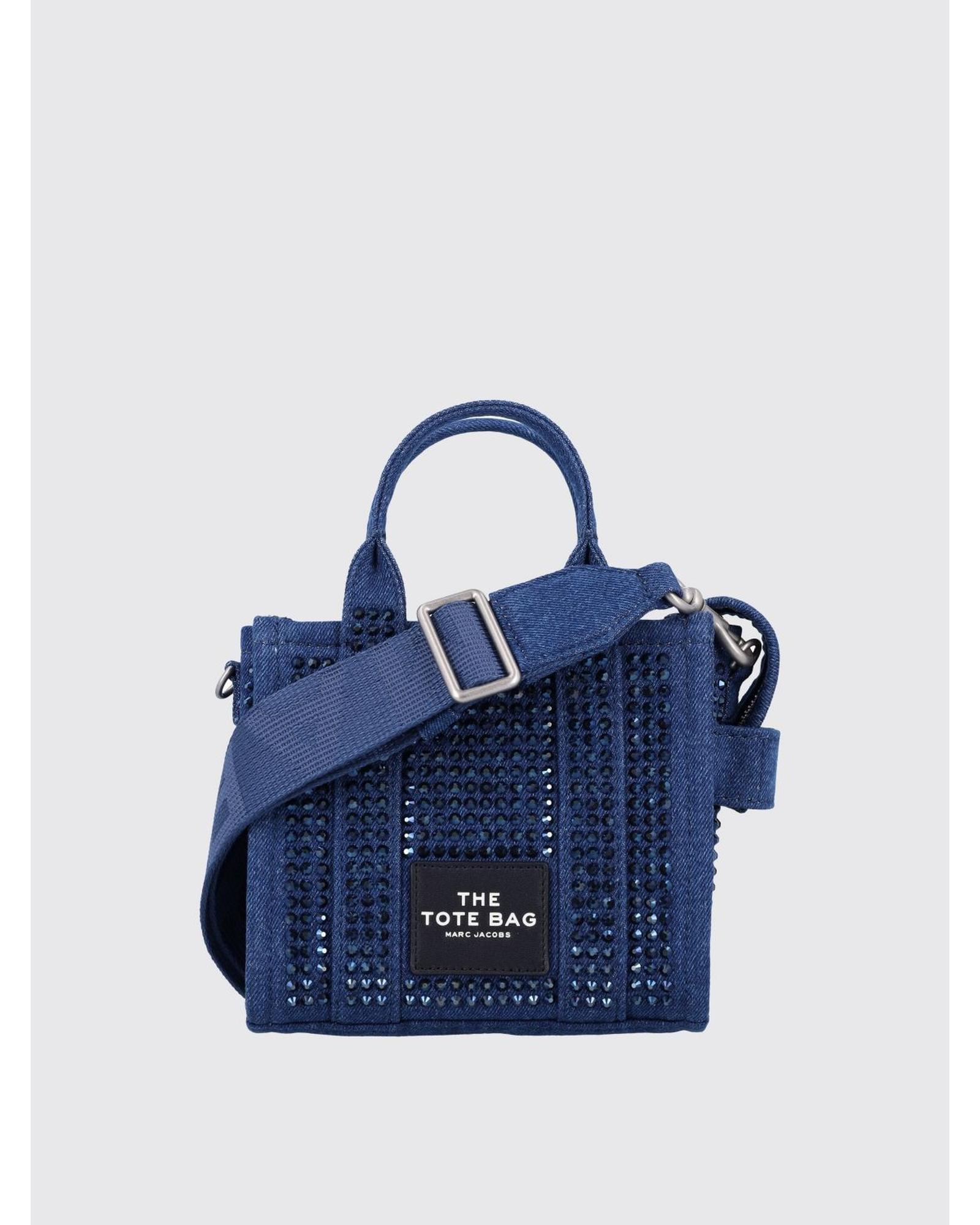 Marc Jacobs Mini Crystal Tote Bag Wo - Blue Handbags image 1
