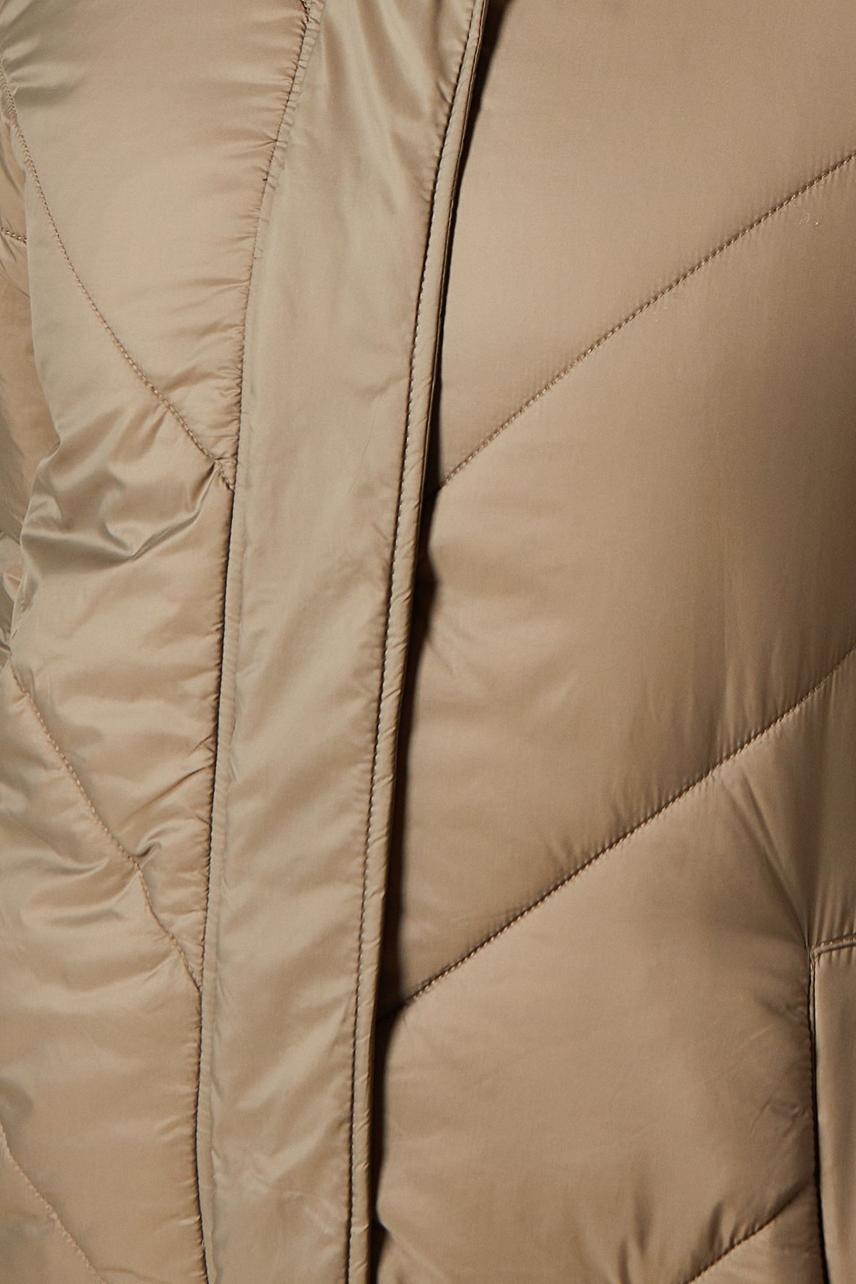 Dorothy Perkins Quilted Coat Mink Brown image 5