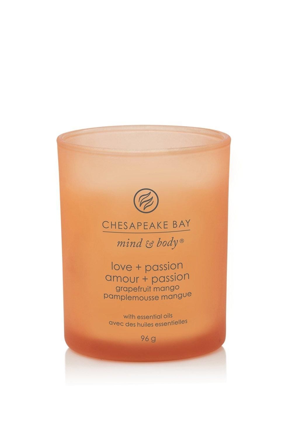 Chesapeake Bay Love + Passion Small Candle Orange image 2