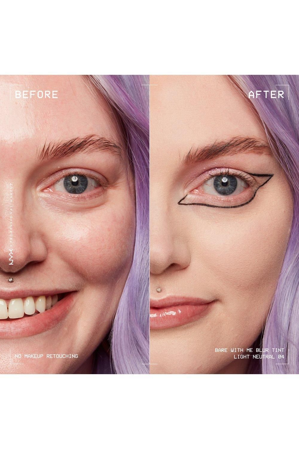 NYX Professional Makeup Bare With Me Blur Tint Foundation Light Neutral image 8