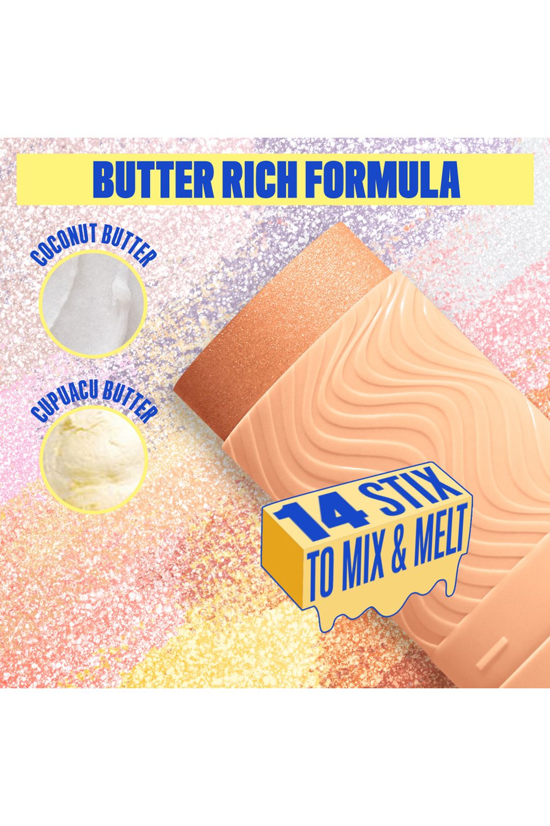 NYX Professional Makeup Buttermelt Glow Stix 5g Let Me Melt image 5