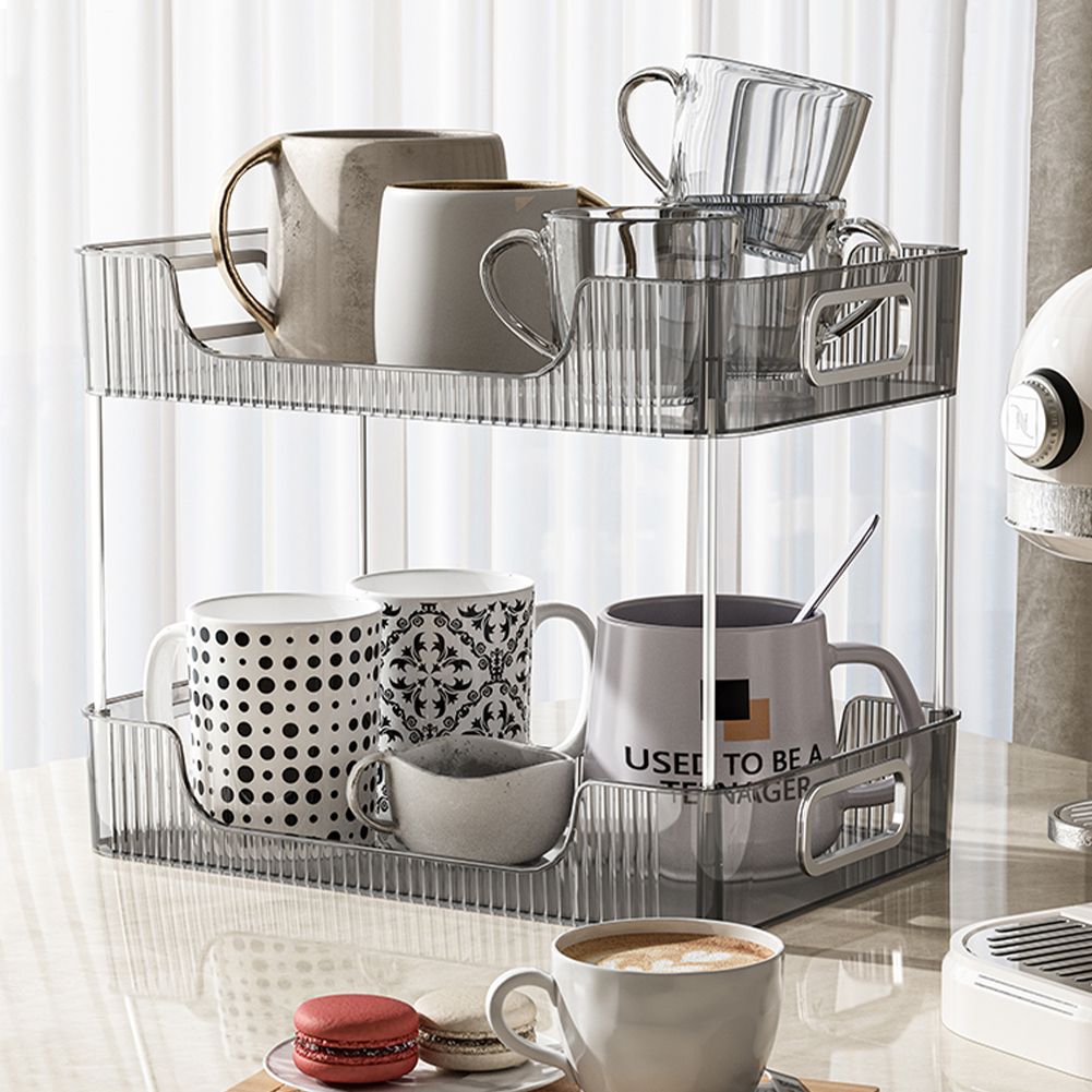 Living and Home 2 Tier Makeup Organizer Rack image 3