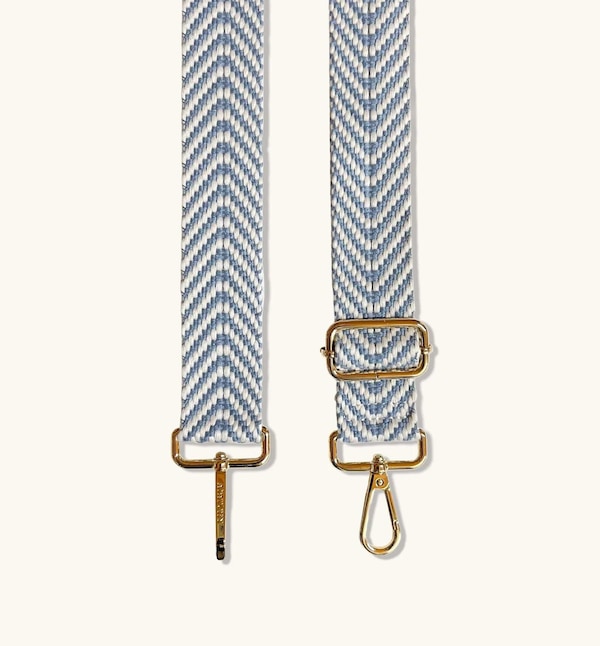 Apatchy London Denim Blue Arrow Strap