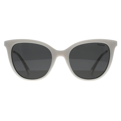 Polaroid Cat Eye White Grey Polarized PLD 4184/S/X