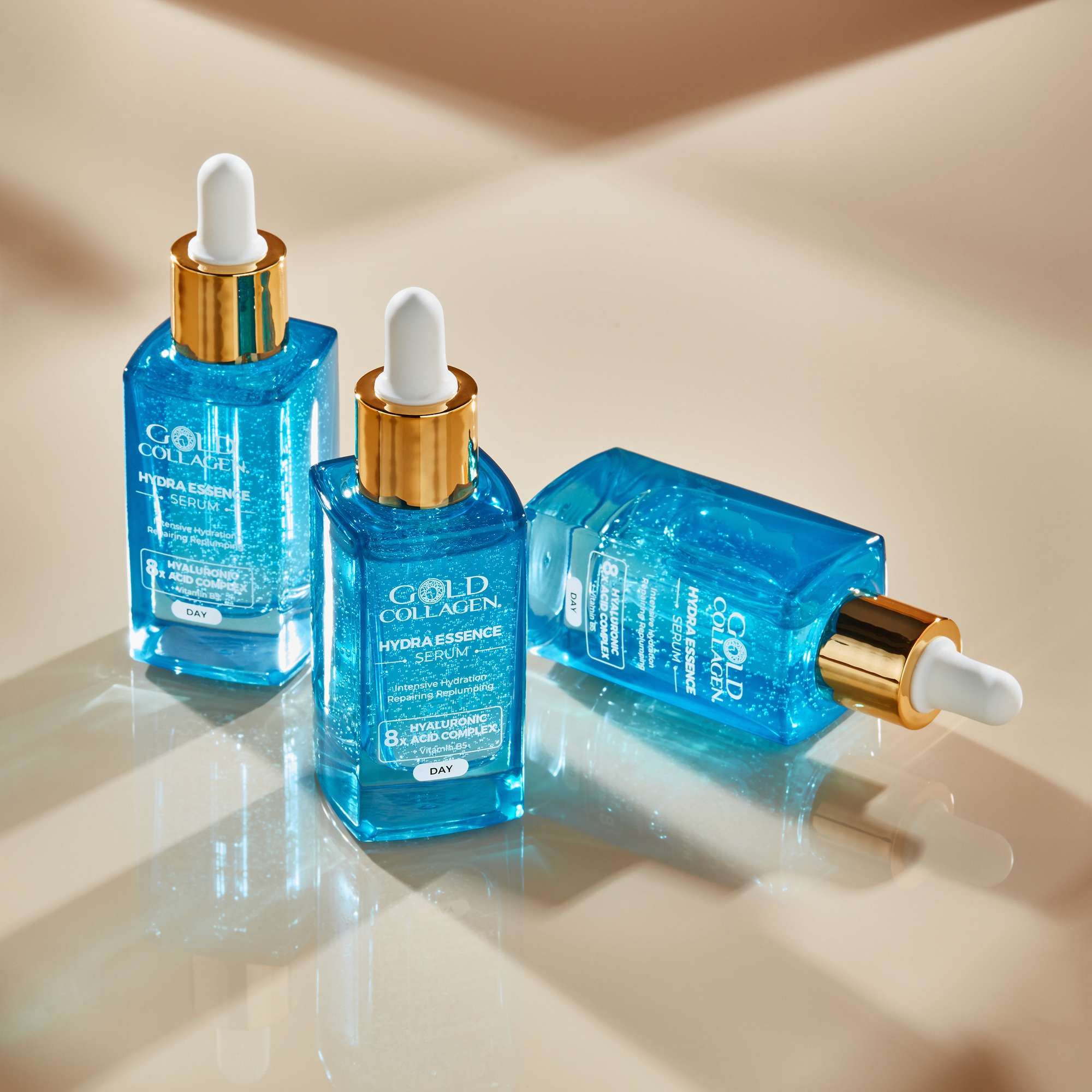 Gold Collagen Hydra Essence Intensive Hydration & Repairing Replumping Serum 30ml image 5