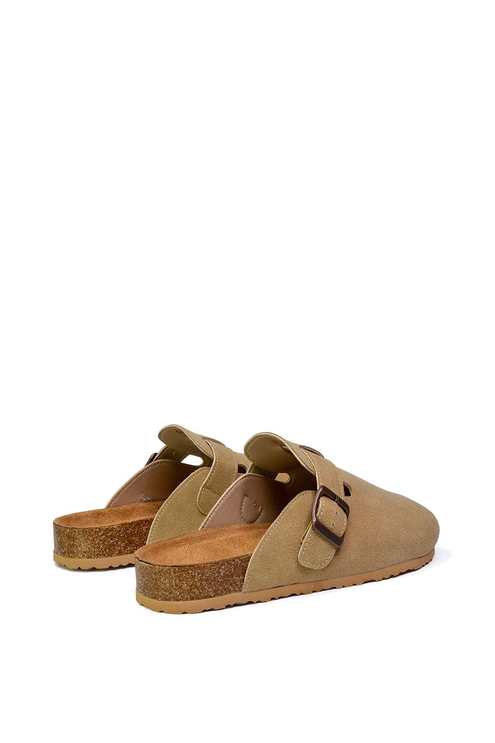 XY London 'Lucy' Slip On Flat Cork Slider Mules image 4