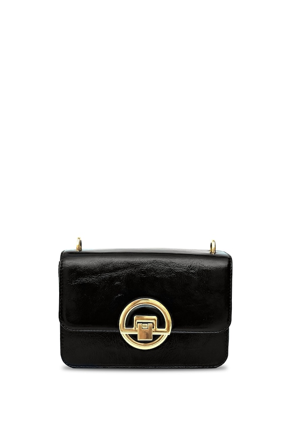 Apatchy London The Tilly Crinkle Pattern Leather Bag