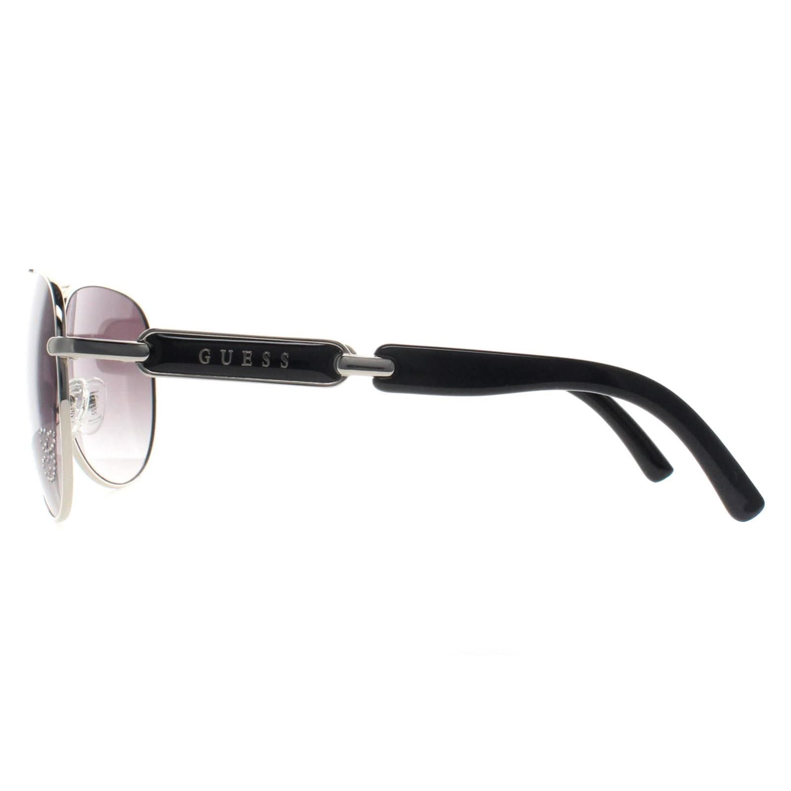 Guess Aviator Silver Smoke Gradient GU7295 image 3