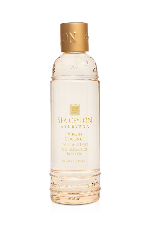 Spa Ceylon Virgin Coconut - Nourish & Treat - 98 Percent UltraRich Body Oil100ml