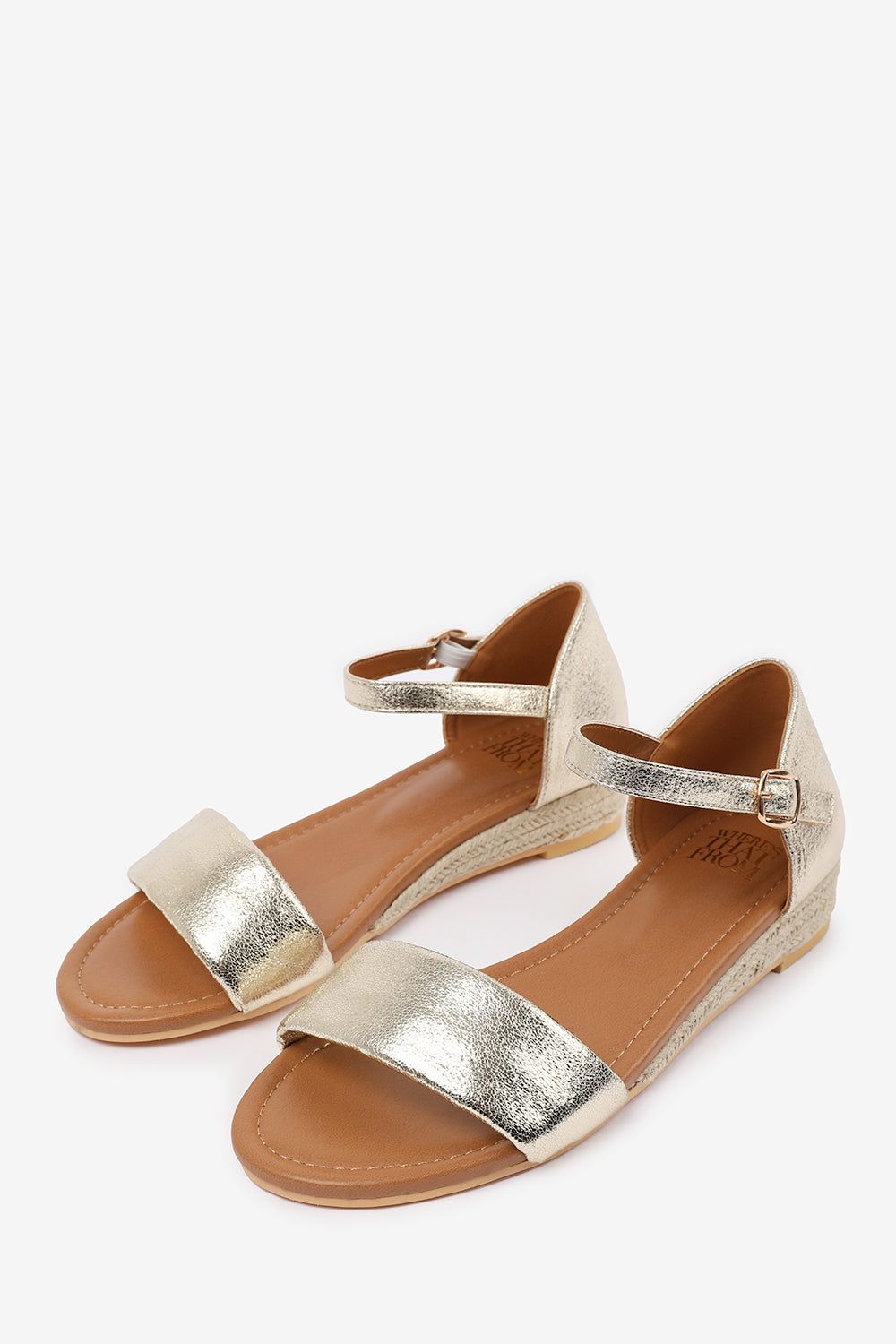 Where's That From 'Visenya' Low Wedge Shoes With Adjustable Ankle Strap image 3