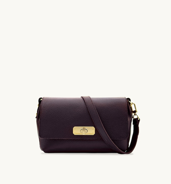 Apatchy London The Maisie Midi Leather Bag