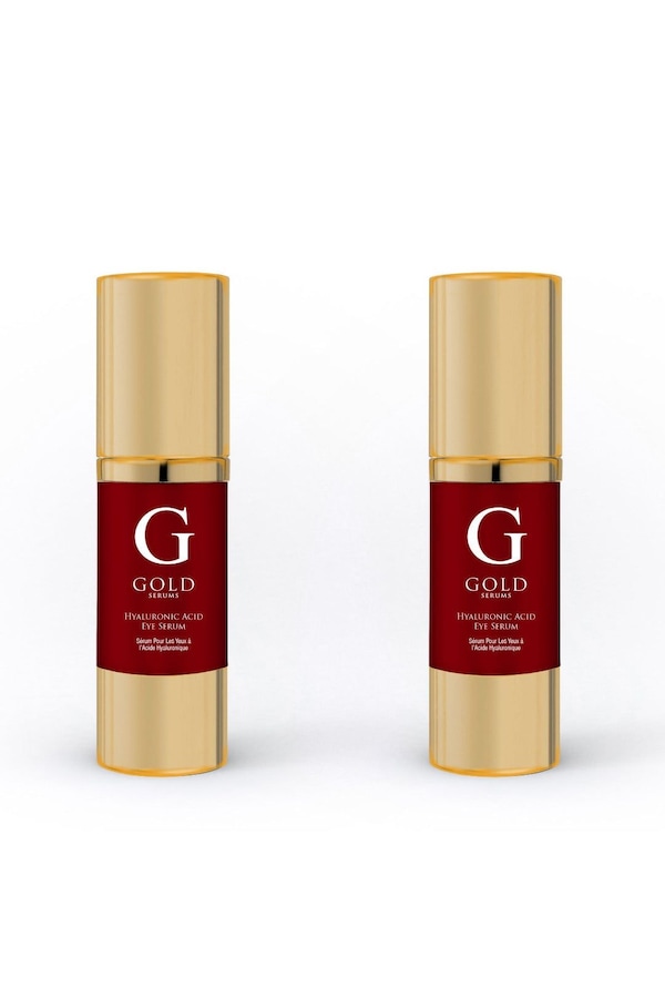Gold Serums Hyaluronic Acid Eye Serum 15ml x 2 Duo Pack