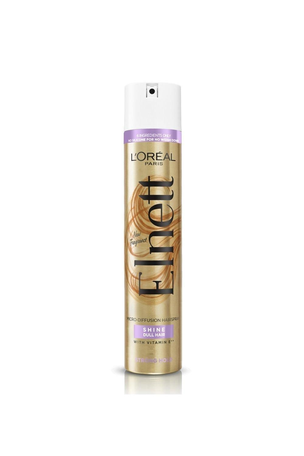 L'Oréal Paris Elnett Hair Spray for dull hair with Vitamin E Multi image 1