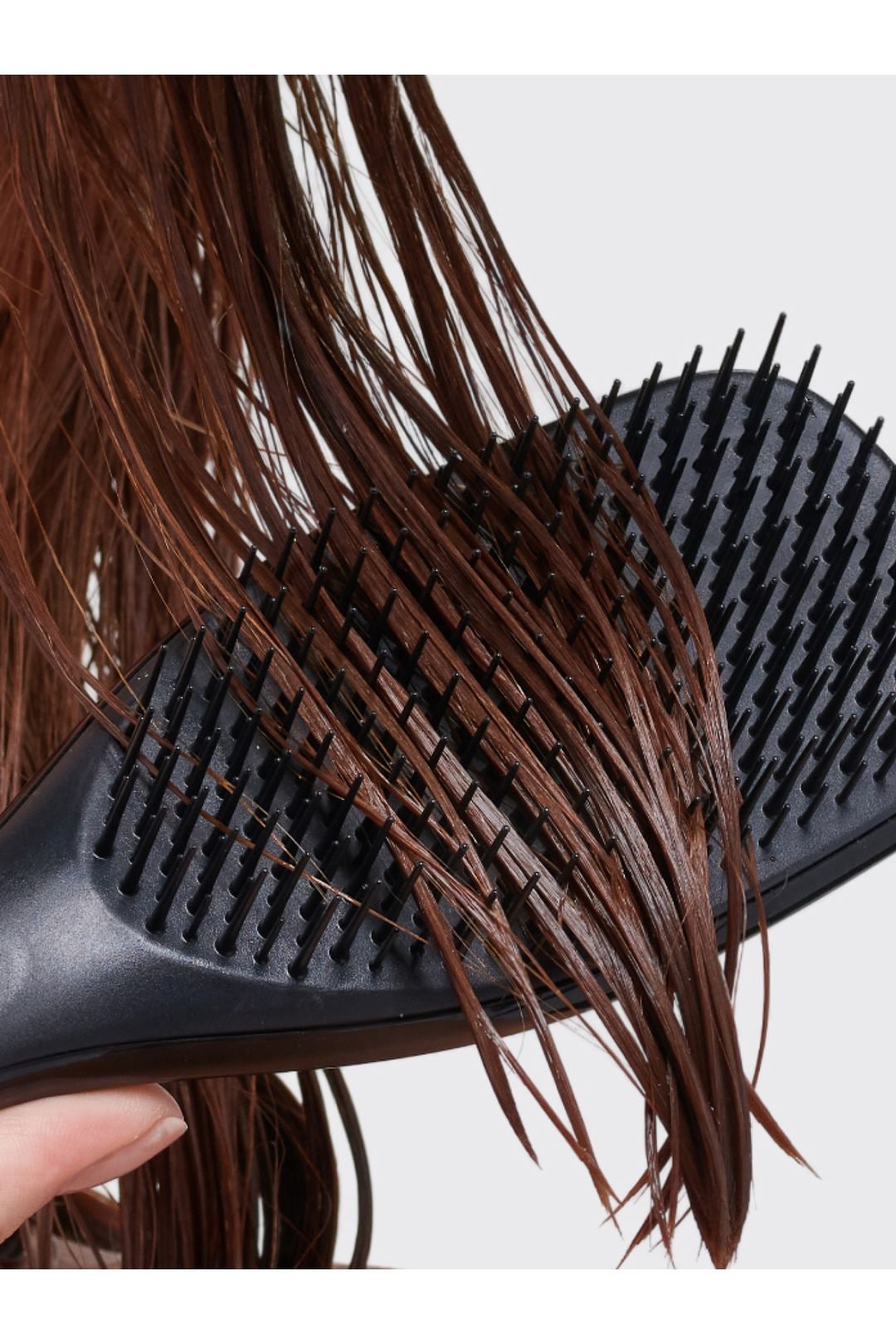 Tangle Teezer The Wet Detangler Hairbrush - Liquorice Black Black image 10