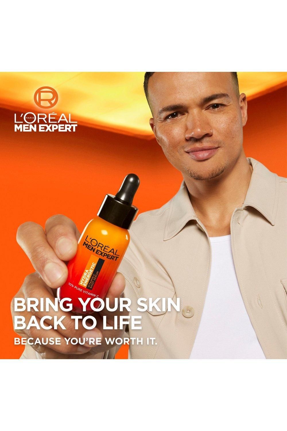 L'Oréal Paris Men Expert Hydra Energetic Vitamin C Shot Serum 30ml Multi image 2