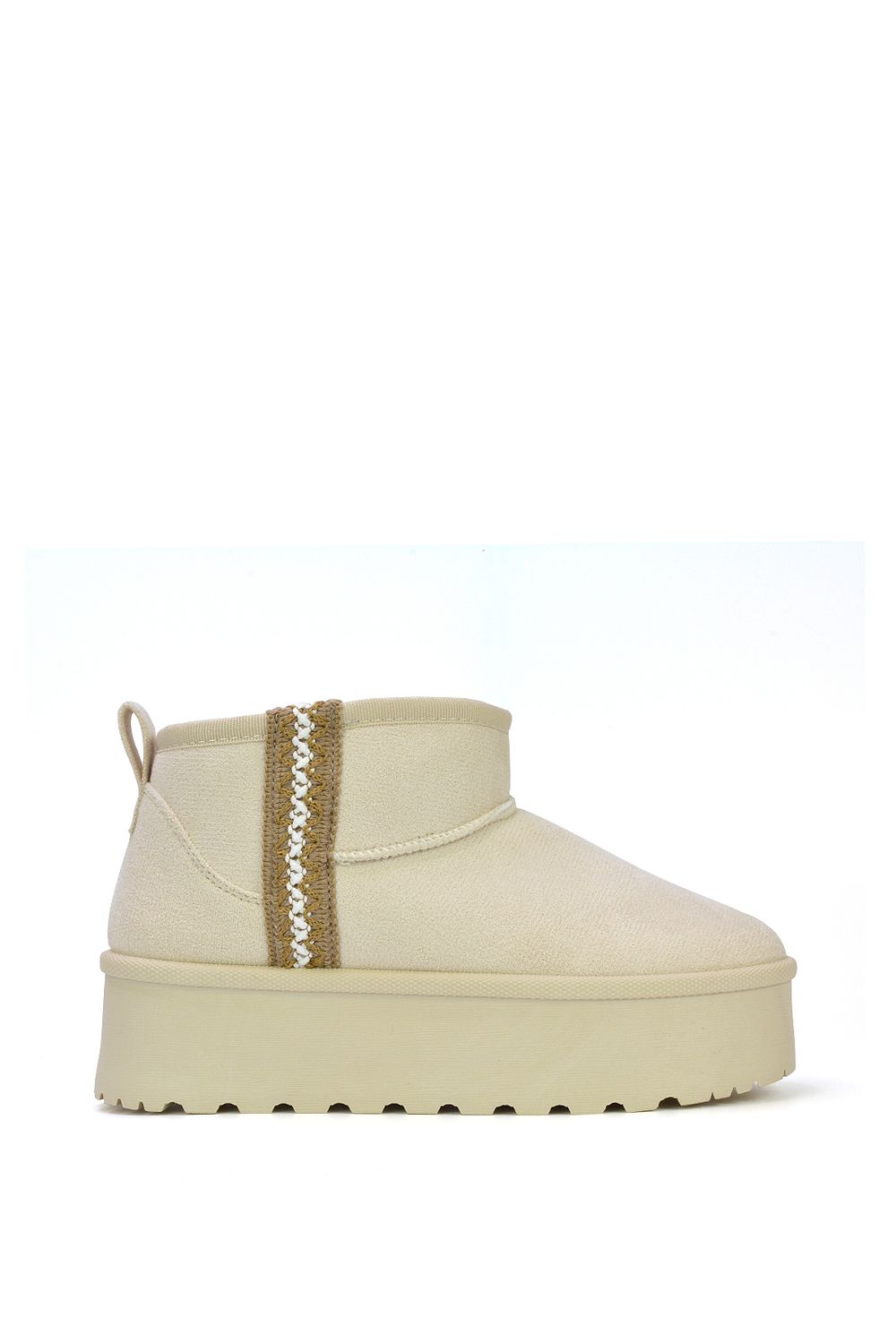 XY London 'Thea' Warm Aztec Mini Ankle Boots image 1