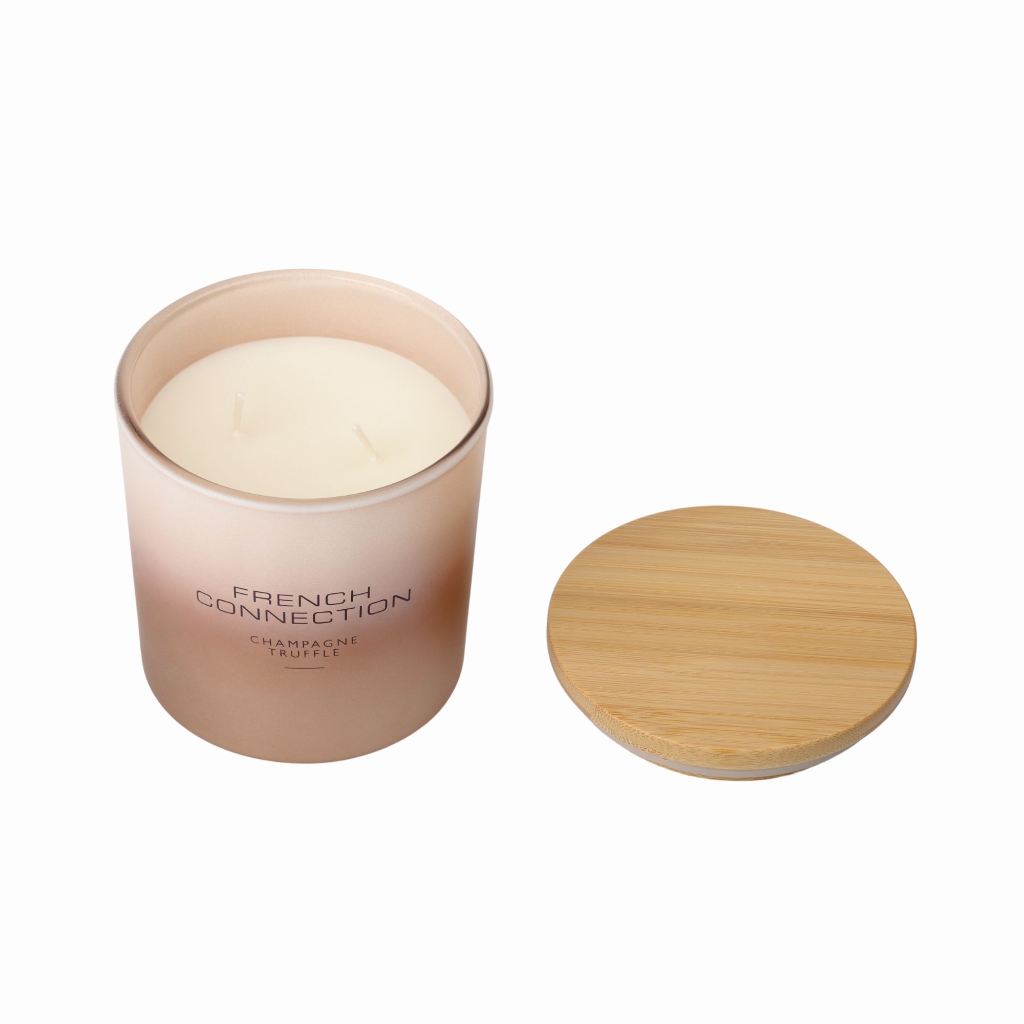 French Connection Champagne Truffle Candle Long-Lasting Luxury Scented Gift image 2