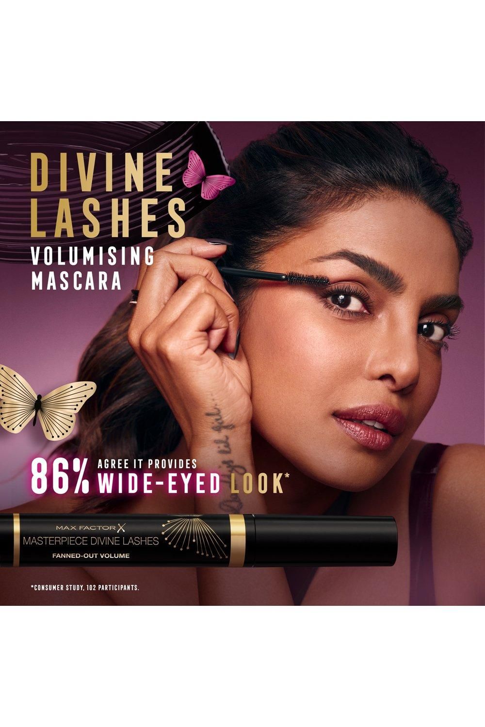 Max Factor Masterpiece Divine Lashes Volume Mascara Rich Black image 5