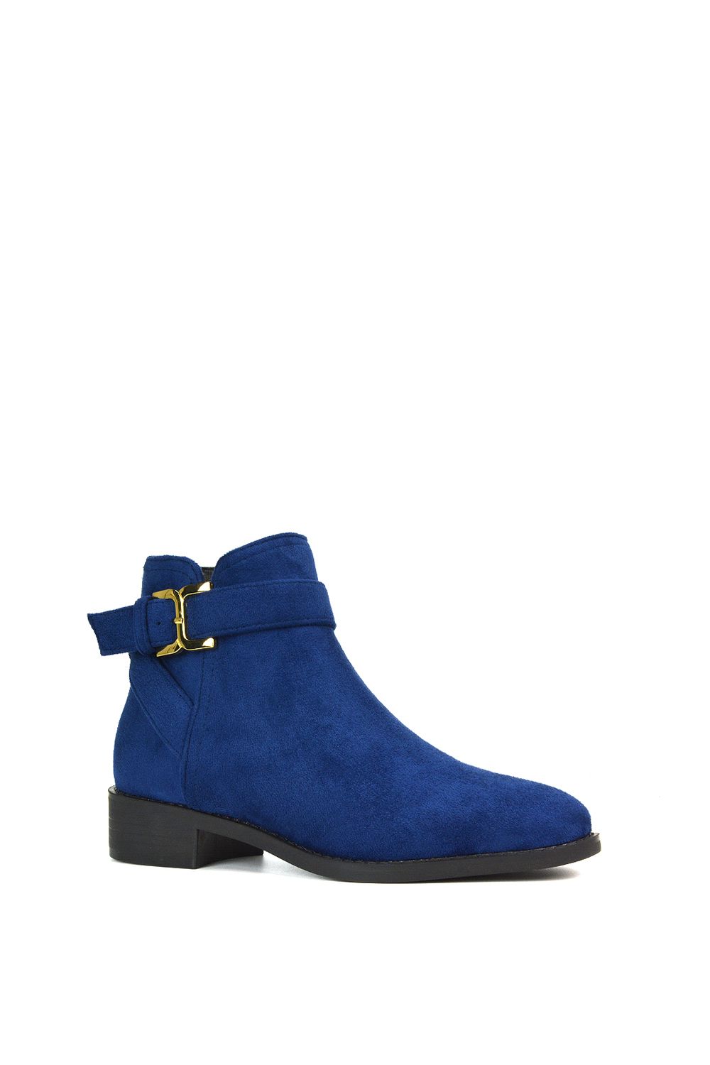XY London 'Shyla' Zip Up Ankle Chelsea Boots With Low Heel image 2