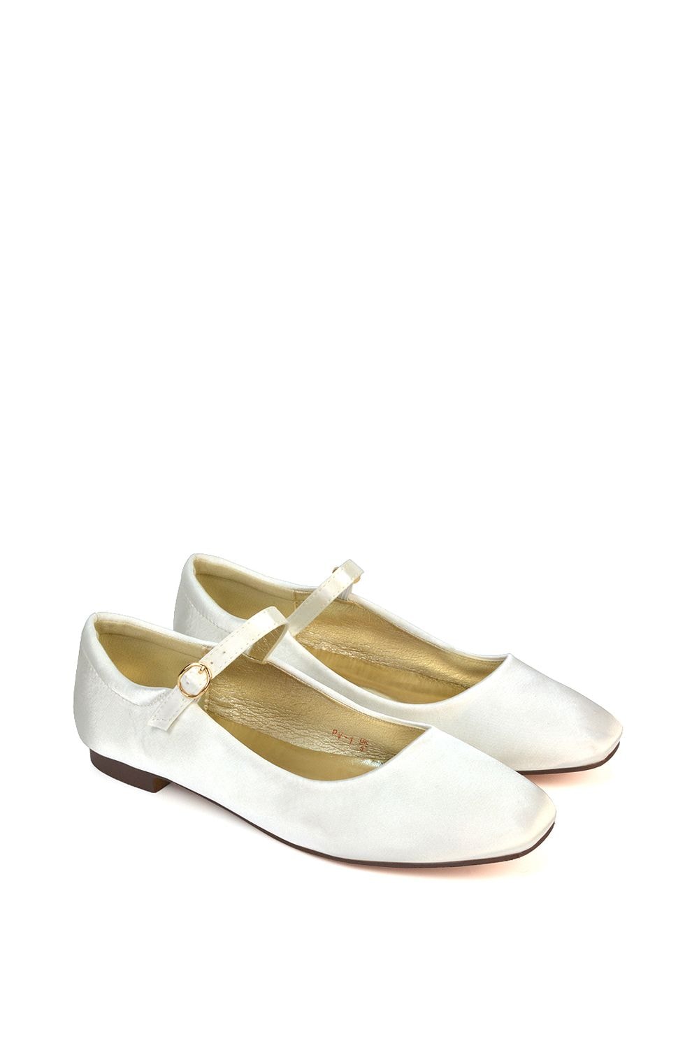 XY London 'Allegra' Mary Jane Square Toe Ballet Shoes image 3