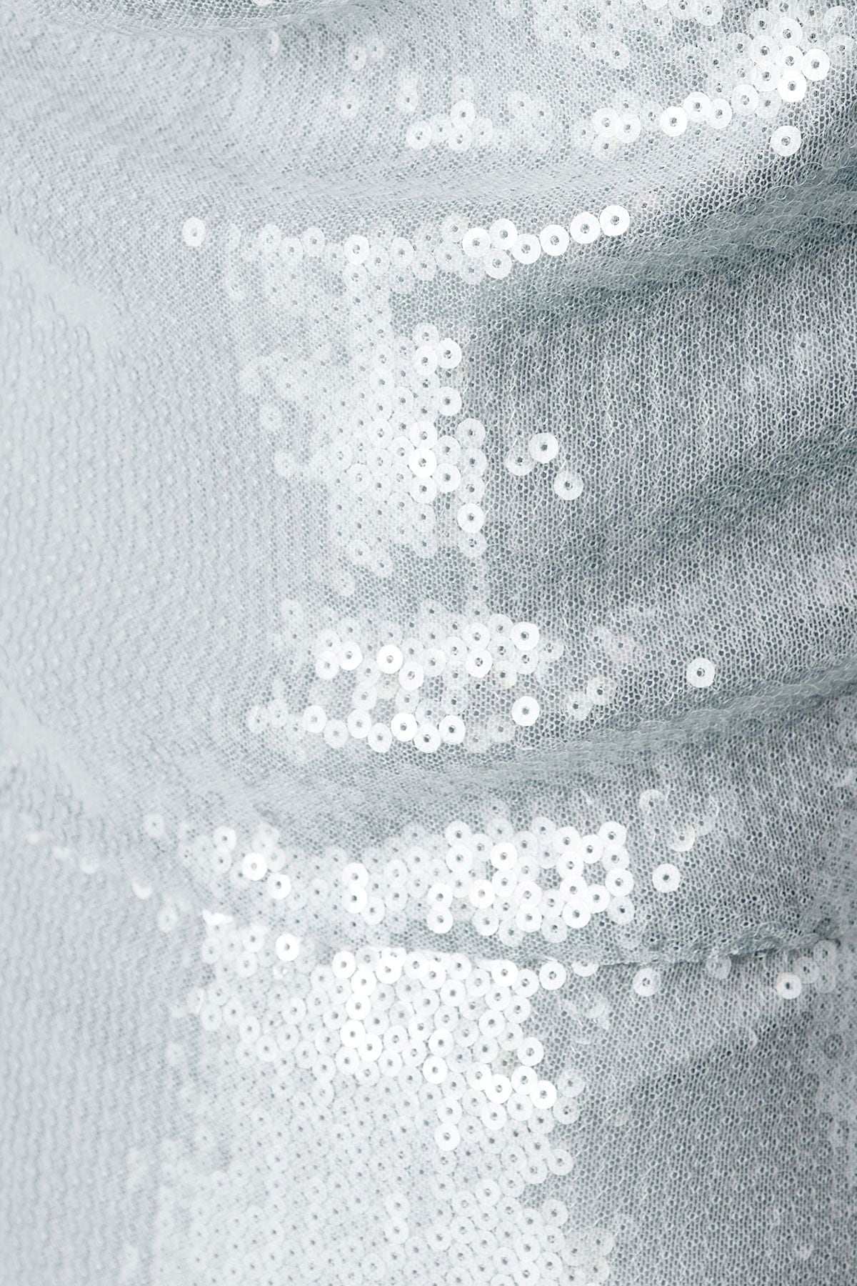 Coast Coast Muse Cowl Front Halter Sequin Maxi Dress Pale Blue image 5