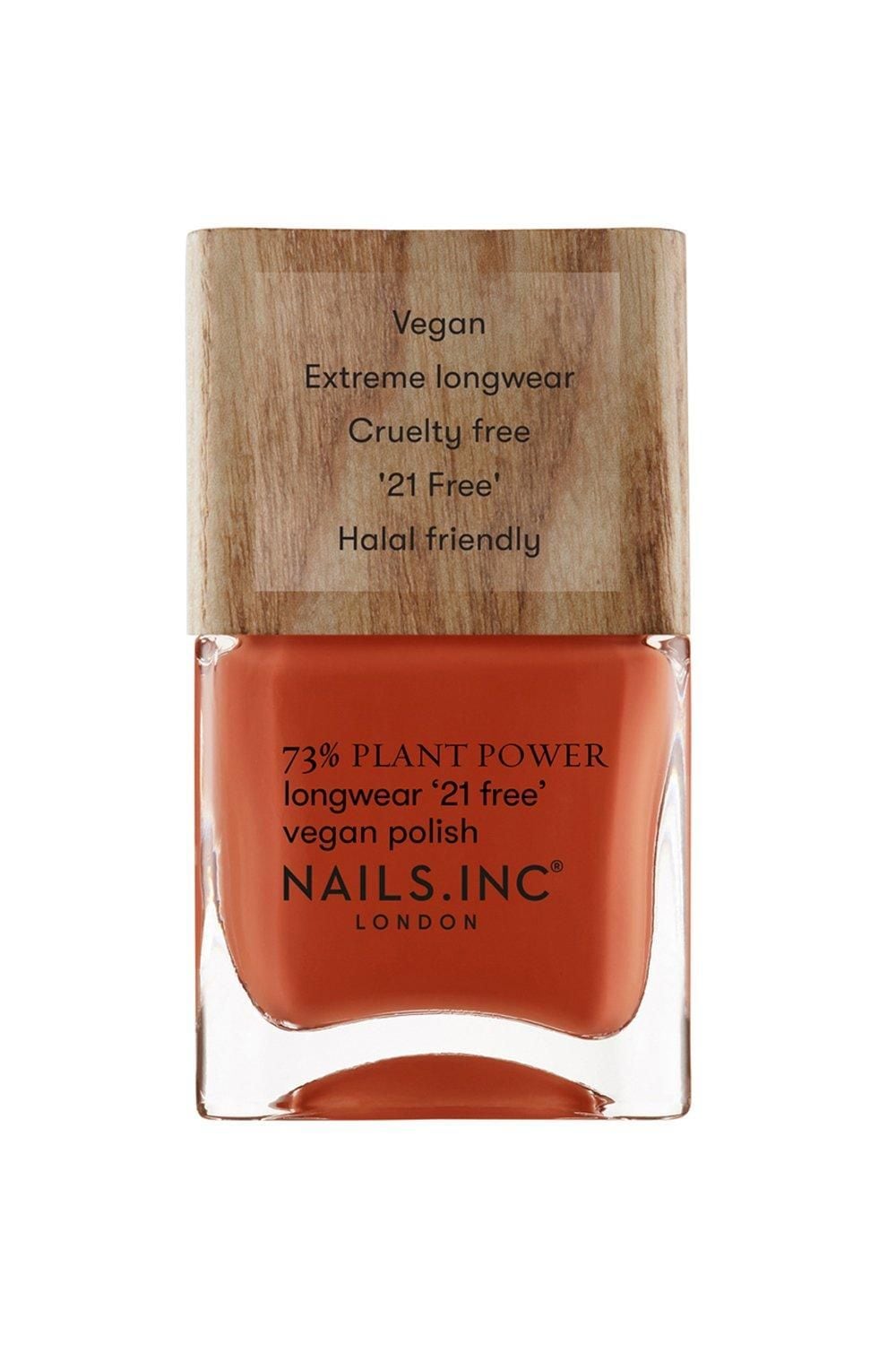 Nails Inc 73% Plant Power Vegan Nail Polish (Various Shades) What On Earth image 1