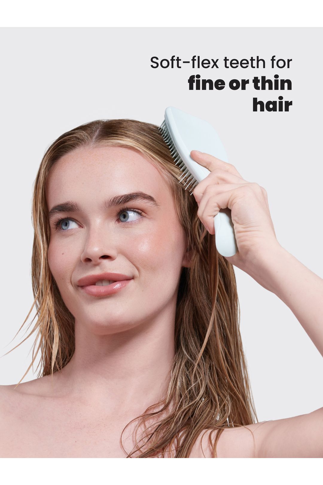 Tangle Teezer The Ultimate Detangler Large FINE Seafom Blue image 3