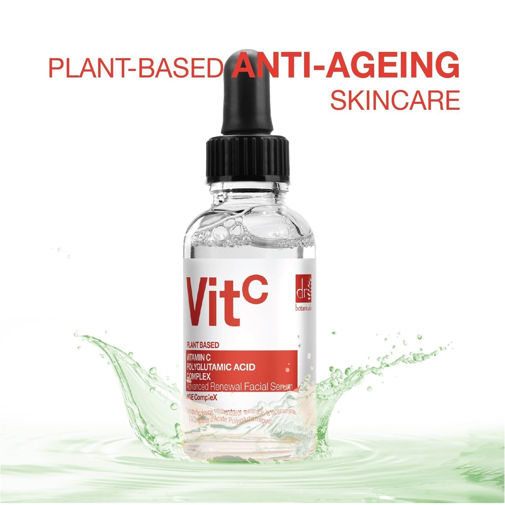 Dr. Botanicals Vitamin C 3% & Polyglutamic Acid Complex 1% & Brightening Facial Serum 30ml image 6