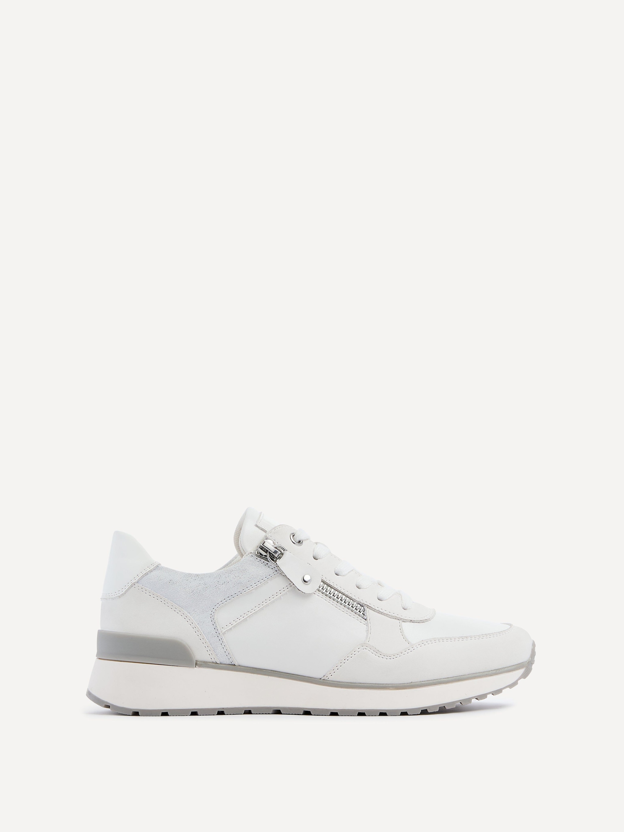 Linzi Euston White Mix Trainer image 1
