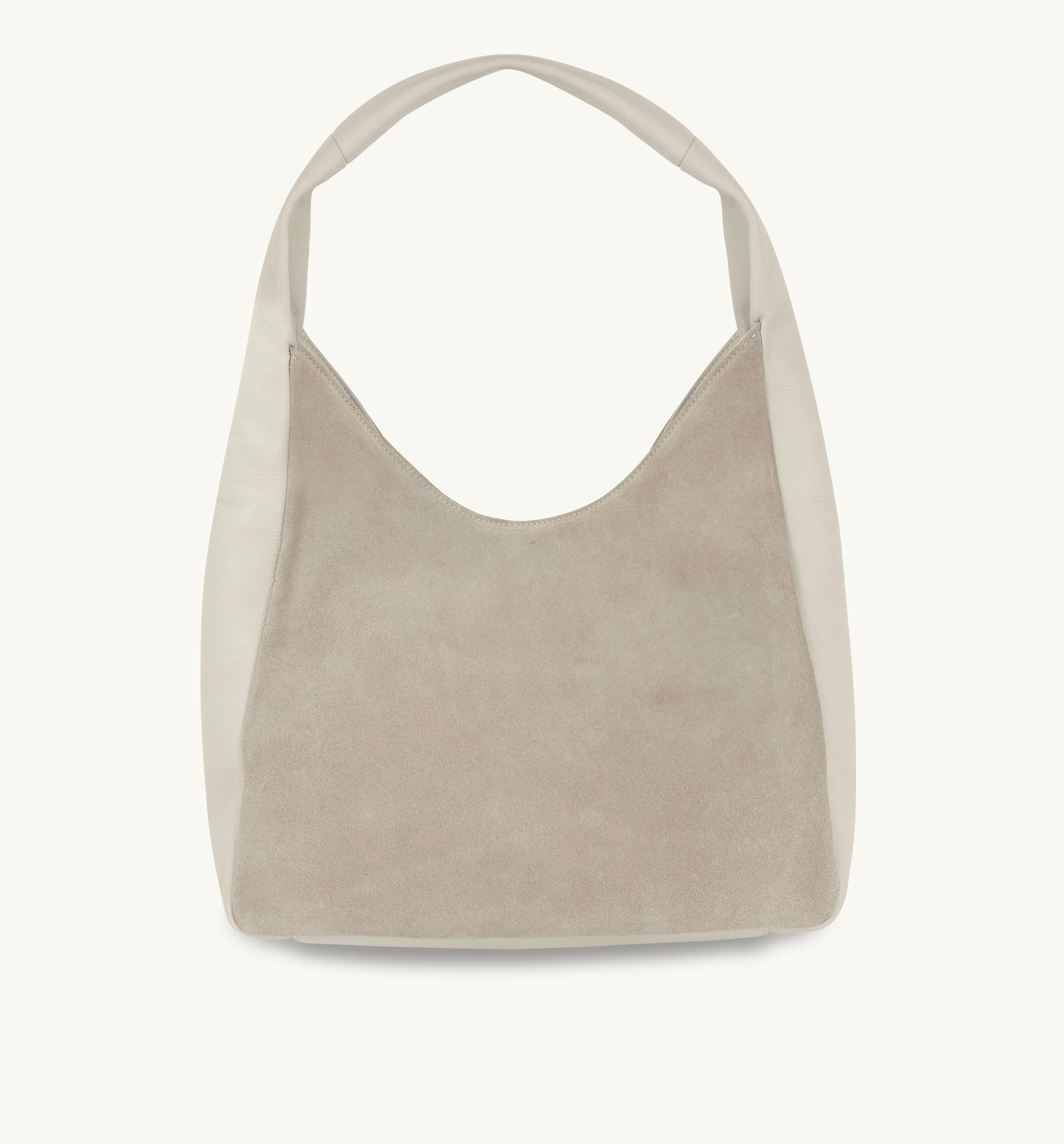 Apatchy London The Henry Leather and Suede Hobo image 1