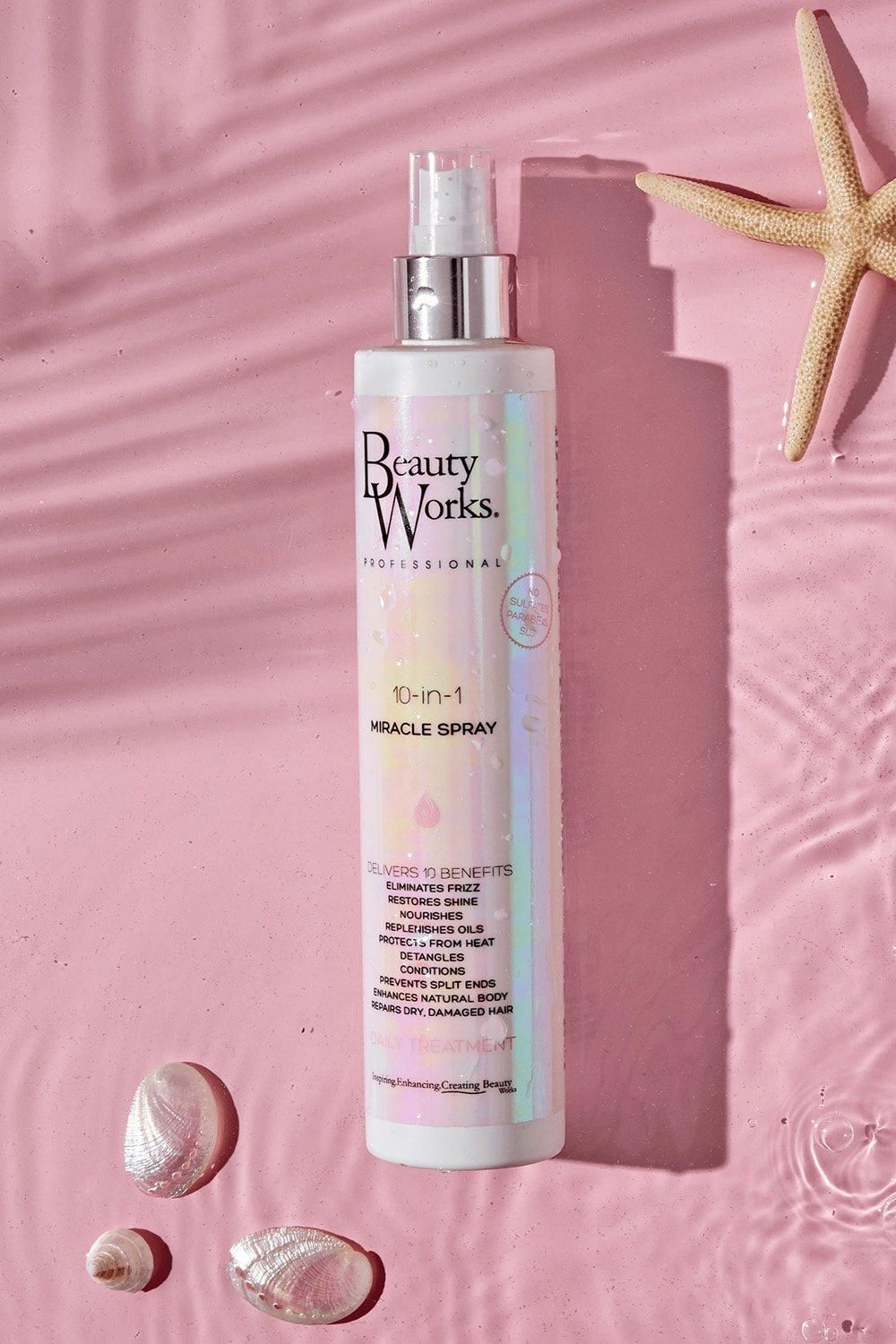 Beauty Works 10-In-1 Miracle Spray 250ml Multi image 3