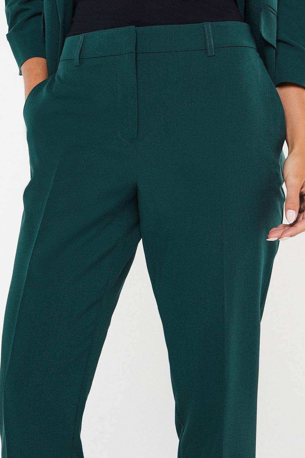 Dorothy Perkins Petite Plain Ankle Grazer Forest image 2