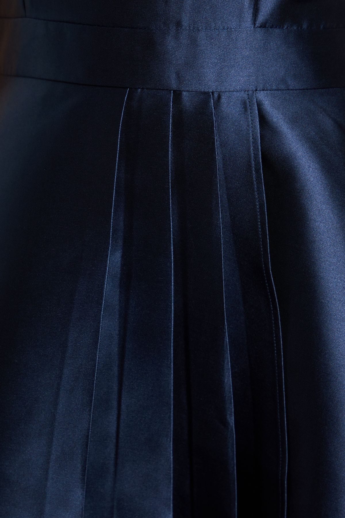 Coast Teen Coast Twill Waterfall Bridesmaid Dress Navy image 5