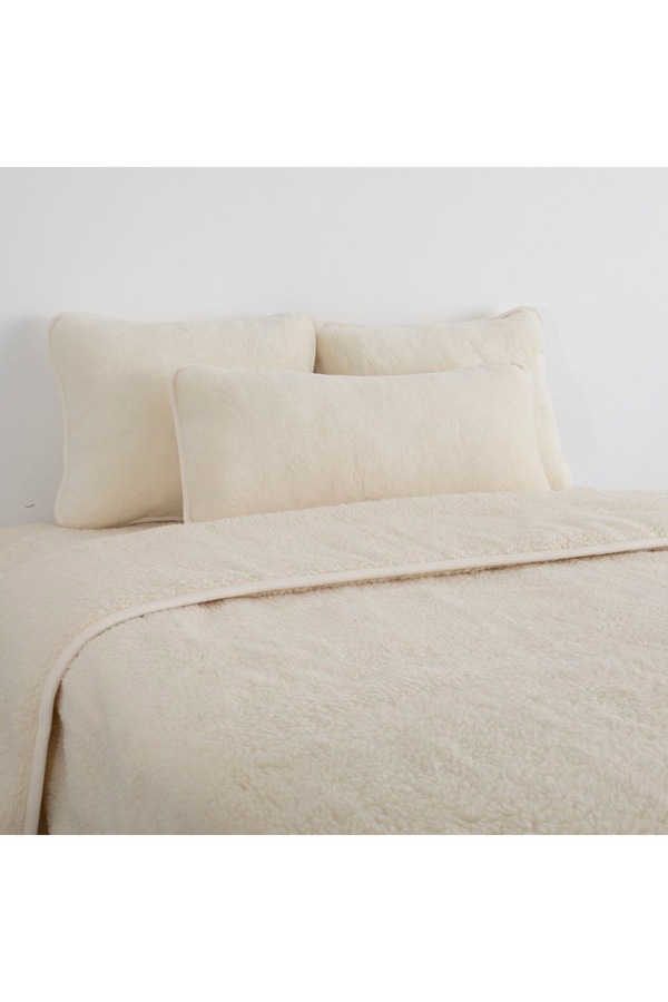 Native Natural Merino Wool Quilt - Natural
