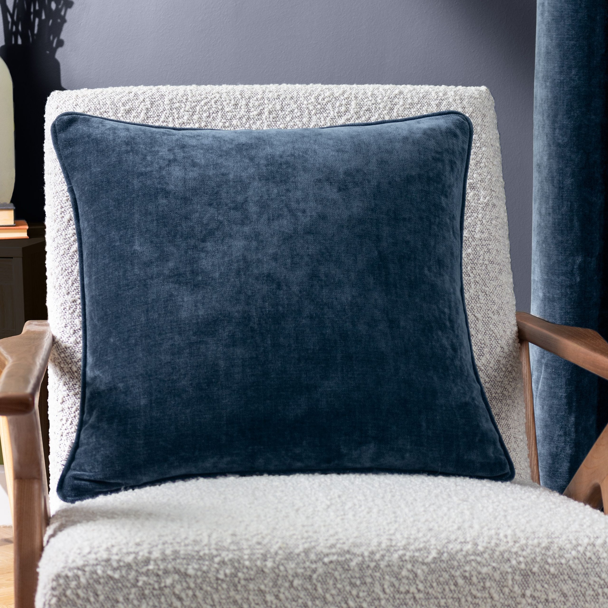 Yard Heavy Chenille Woven Piped Cushion