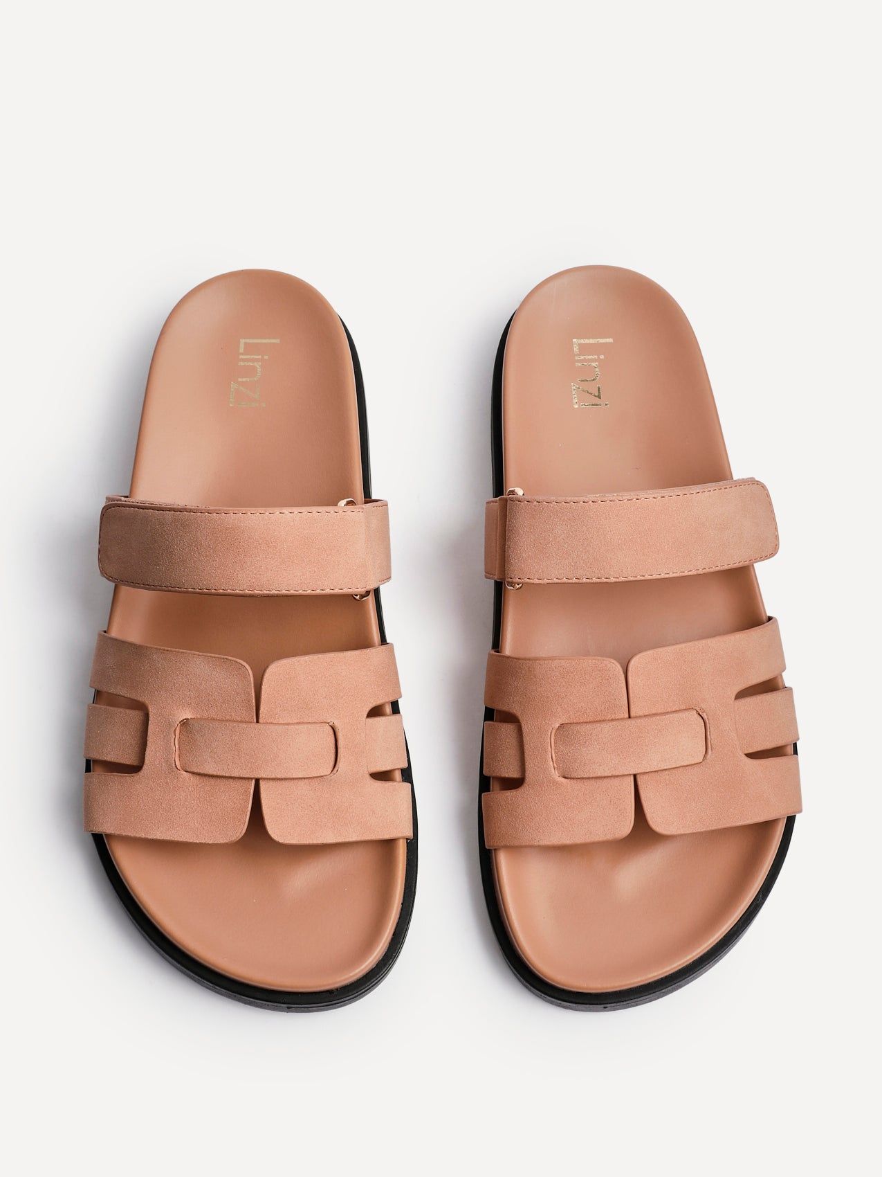 Linzi Essential Dusky Pink Slip On Sandal image 4